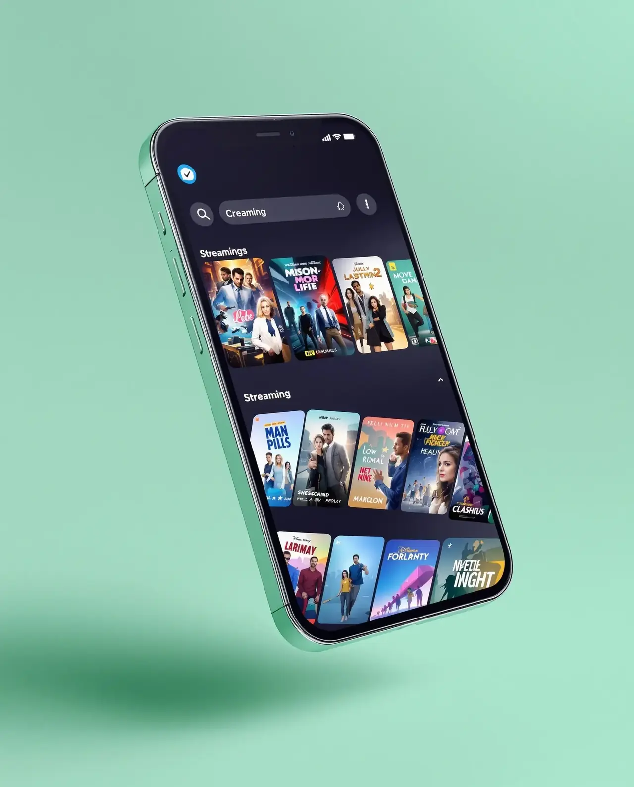 免费视频播放 APP 界面预览